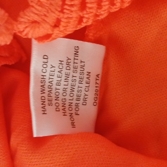 Romeo & Juliet Couture Orange Lace Mini Skirt - Picture 8 of 10